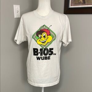 Screen Stars Vintage Single Stiff B105 Cincinnati Country Radio Station Tshirt